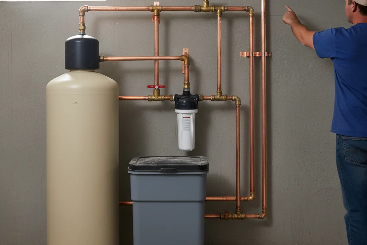 Whole-house water treatment system installed in Medford
